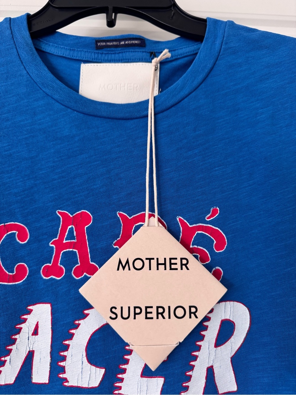 NWT Mother The Sinful Cafe Racer Tee